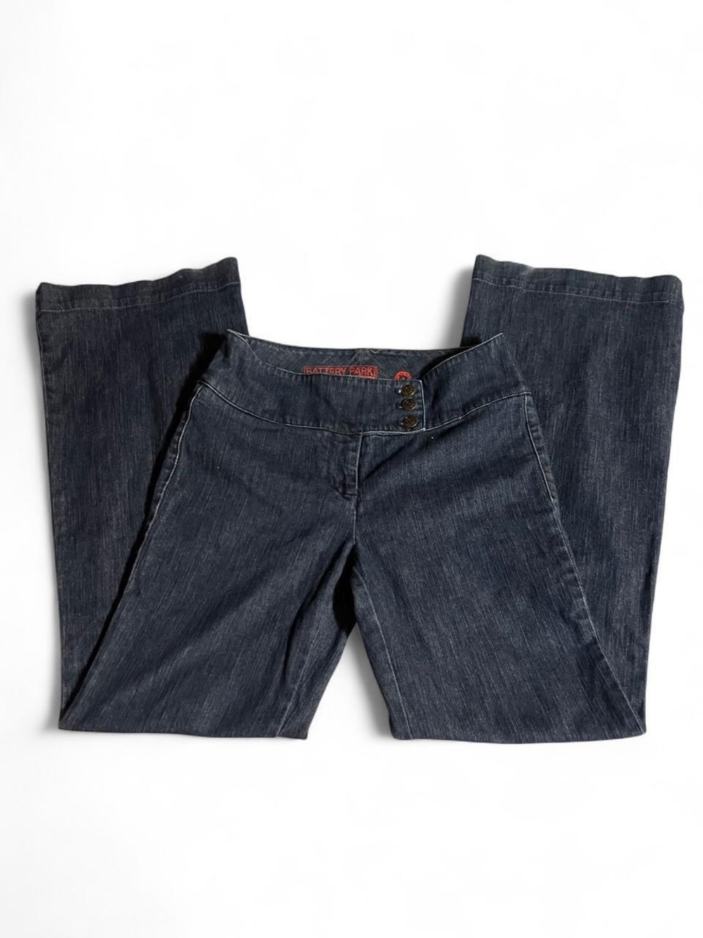 New York & Company Dark Blue Boot Cut Jeans
